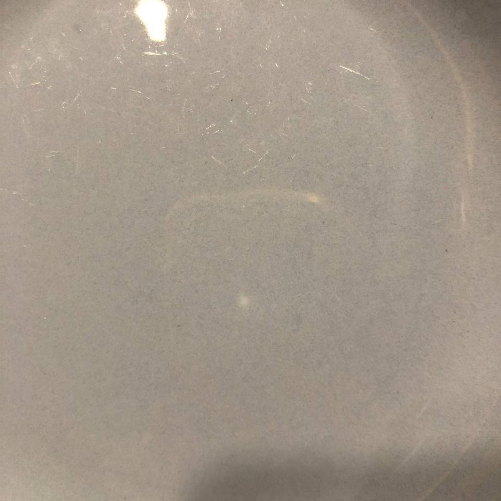 Vintage Homer Laughlin 1950 Skytone Blue Solid Bread Dessert Plate Set of 7 - Picture 2 of 7